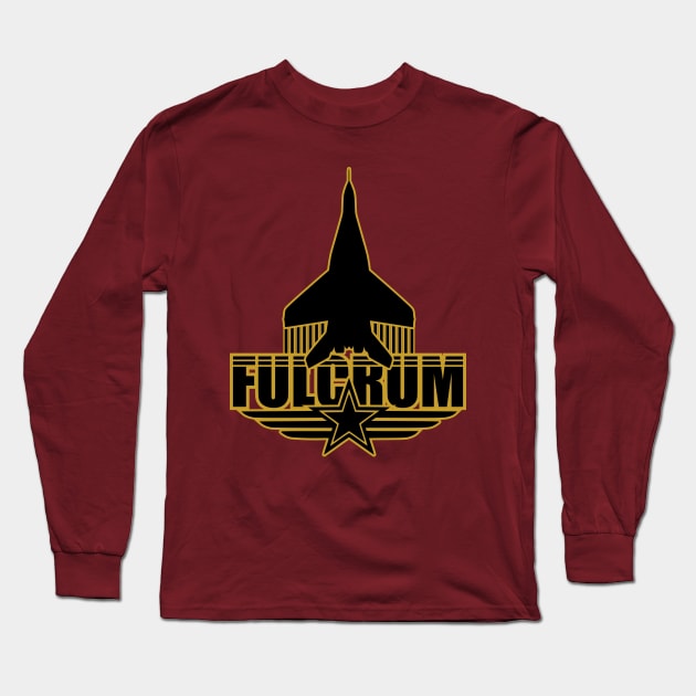 Mig-29 Fulcrum Long Sleeve T-Shirt by TCP